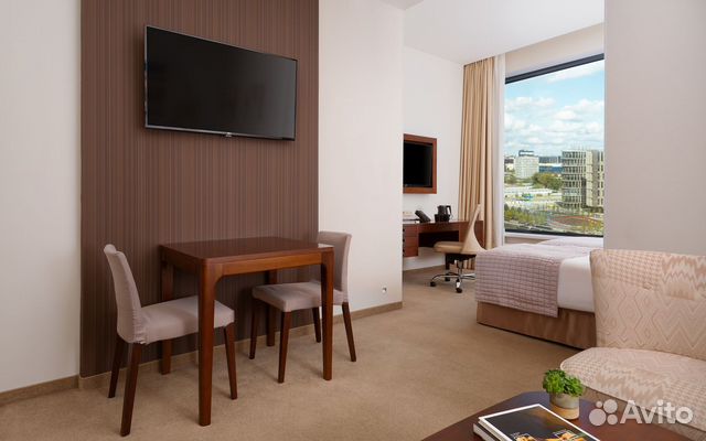 

Квартира-студия в апарт-отеле, 32 м², 3 кровати