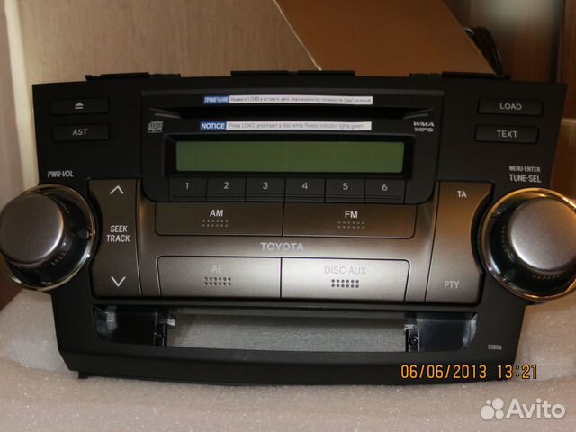 Головное устройство для Toyota Highlander