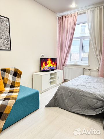 

Квартира-студия, 23 м², 2 кровати