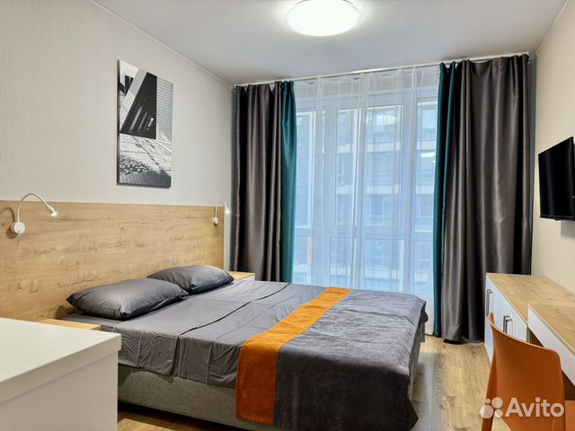 

Квартира-студия, 24 м², 2 кровати