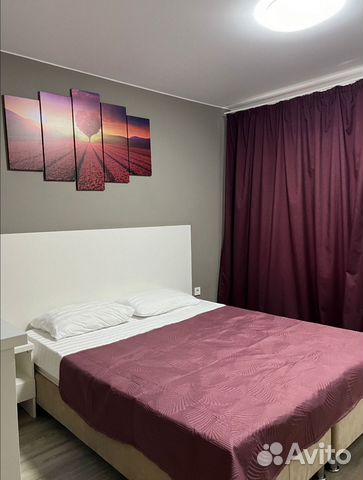 

Квартира-студия, 27 м², 1 кровать