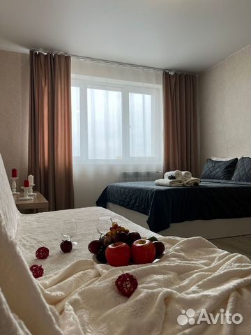 

Квартира-студия, 28 м², 2 кровати