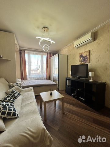 

1-к. квартира, 38 м², 2 кровати