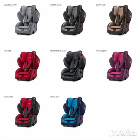 recaro 1 2 3