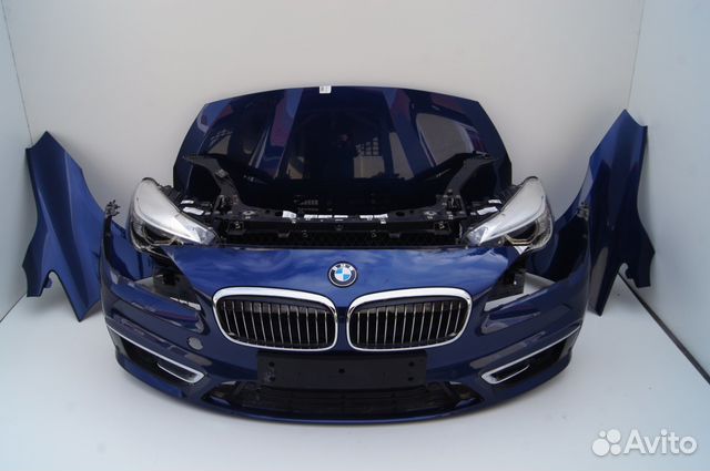 Передний комплект (морда) в сборе на BMW 2 F45 Передний комплект (морда) в сборе на BMW 2 F45