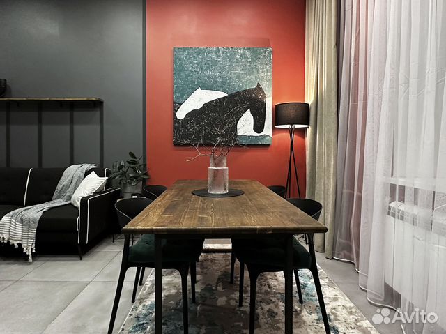 

1-к. квартира, 45 м², 2 кровати