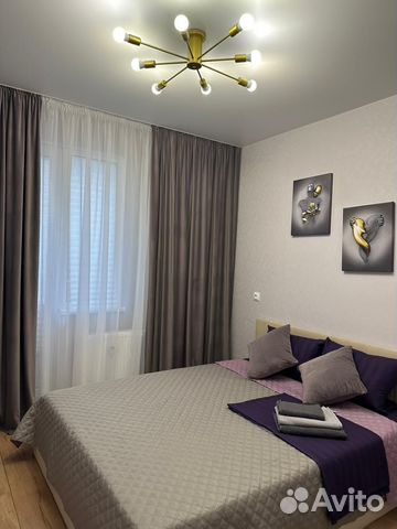 

1-к. квартира, 40 м², 2 кровати