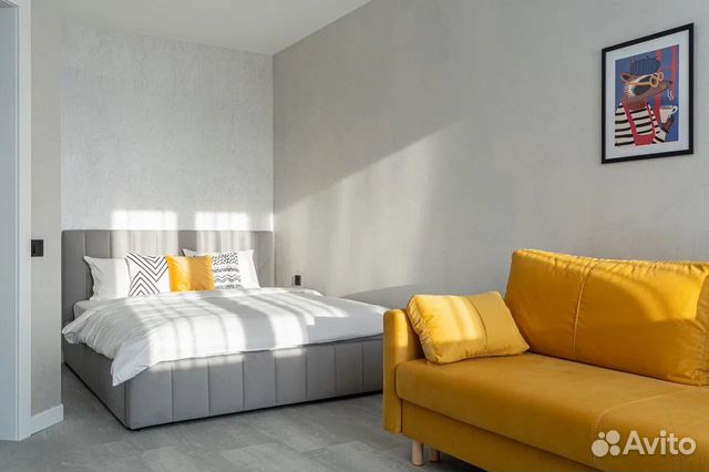 

1-к. квартира, 39 м², 2 кровати