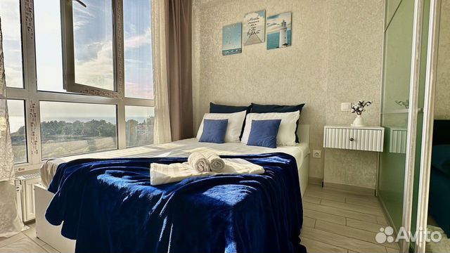 

Квартира-студия, 28 м², 2 кровати
