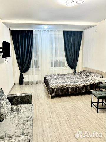 

Квартира-студия, 27 м², 2 кровати