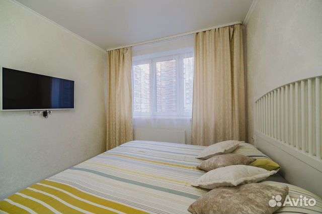 

1-к. квартира, 41 м², 3 кровати