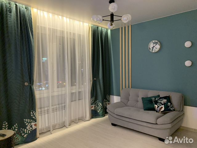 

Квартира-студия, 40 м², 1 кровать