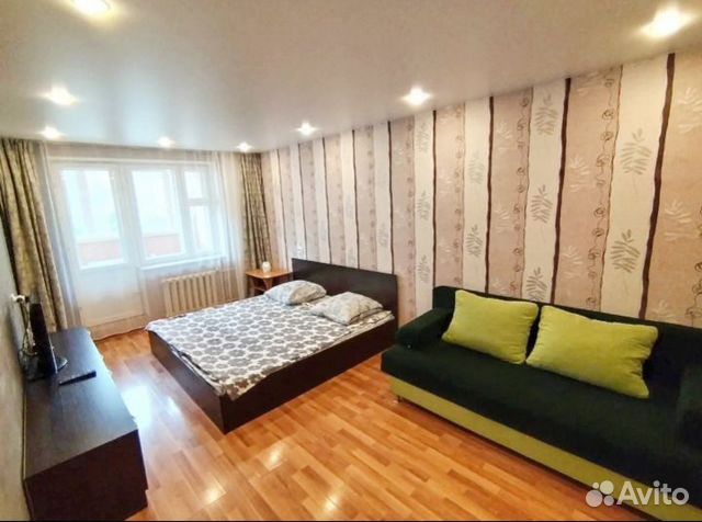 

1-к. квартира, 40 м², 2 кровати