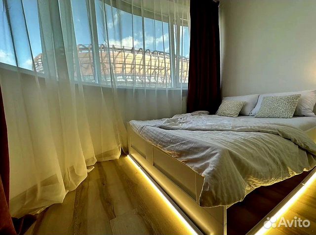 

Квартира-студия, 29 м², 2 кровати