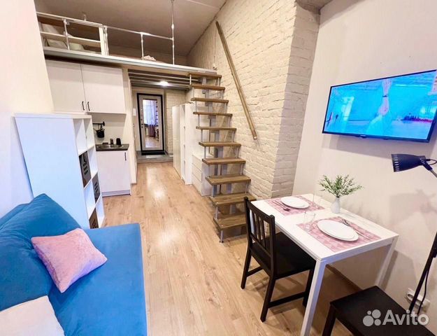 

Квартира-студия, 26 м², 2 кровати