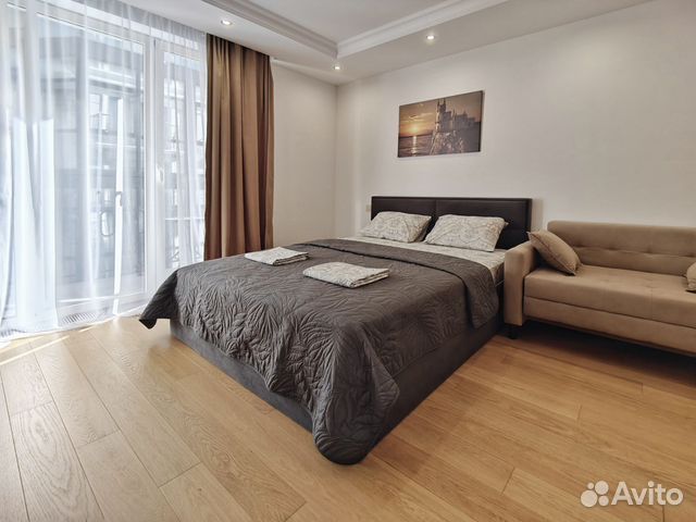 

Квартира-студия, 35 м², 2 кровати