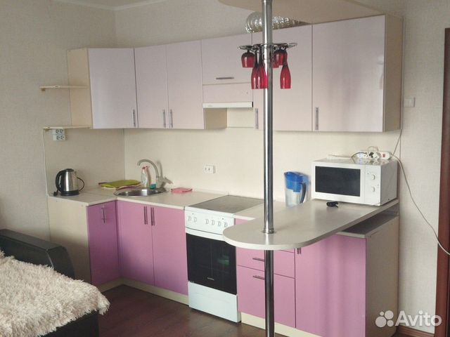 

Квартира-студия, 30 м², 1 кровать