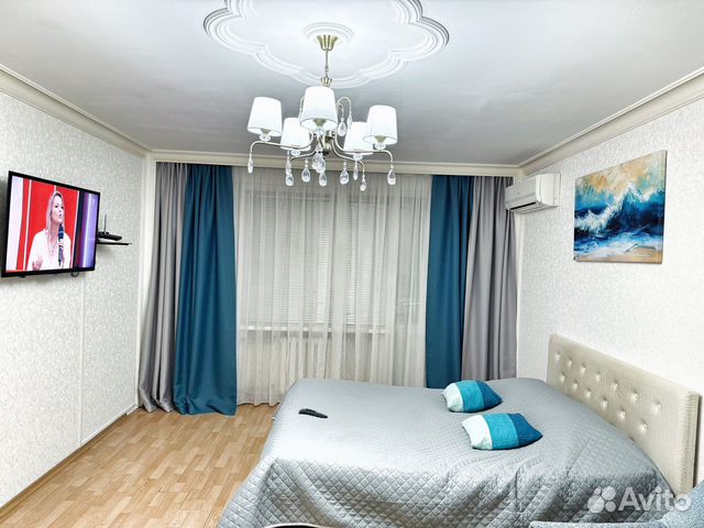 

1-к. квартира, 43 м², 2 кровати