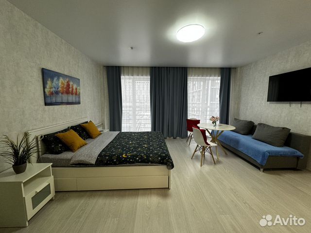 

Квартира-студия, 35 м², 1 кровать