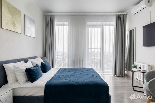 

1-к. квартира, 46 м², 2 кровати
