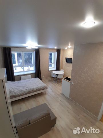

Квартира-студия, 25 м², 2 кровати