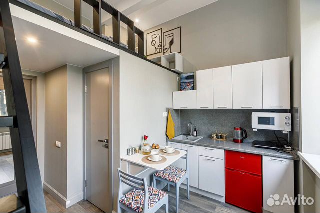 

Квартира-студия, 15 м², 1 кровать