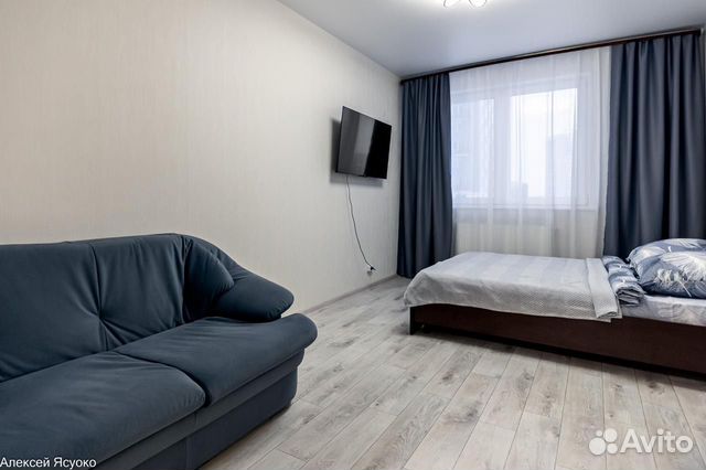

1-к. квартира, 37 м², 2 кровати