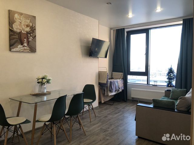 

1-к. квартира, 40 м², 2 кровати