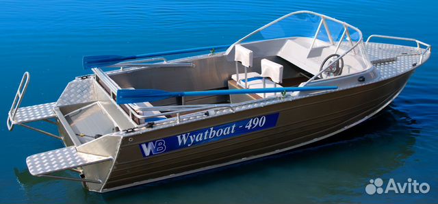 Wyatboat 490 новая алюминиевая моторная лодка
