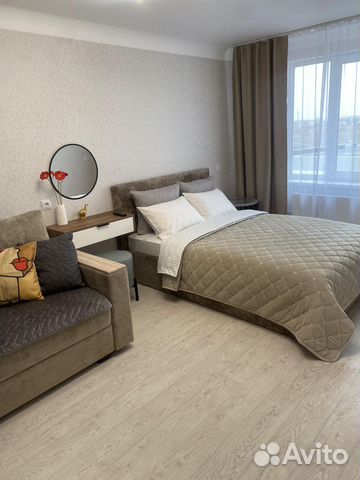 

1-к. квартира, 38 м², 3 кровати