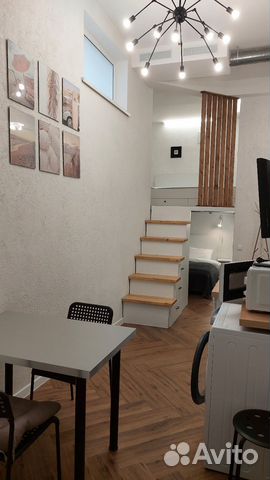 

Квартира-студия, 32 м², 2 кровати