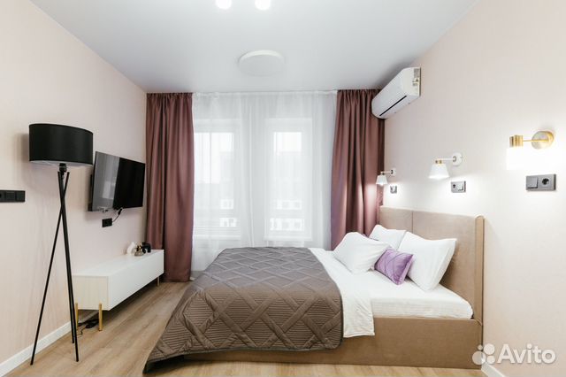 

Квартира-студия, 27 м², 1 кровать