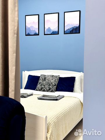 

Квартира-студия, 34 м², 2 кровати