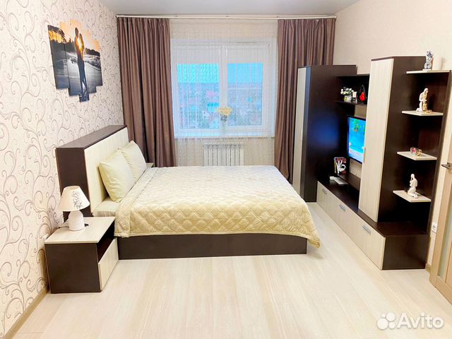 

1-к. квартира, 42 м², 2 кровати