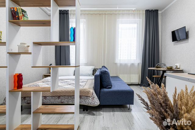 

Квартира-студия, 30 м², 2 кровати