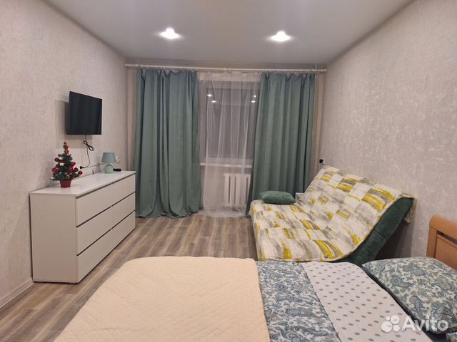 

1-к. квартира, 32 м², 2 кровати