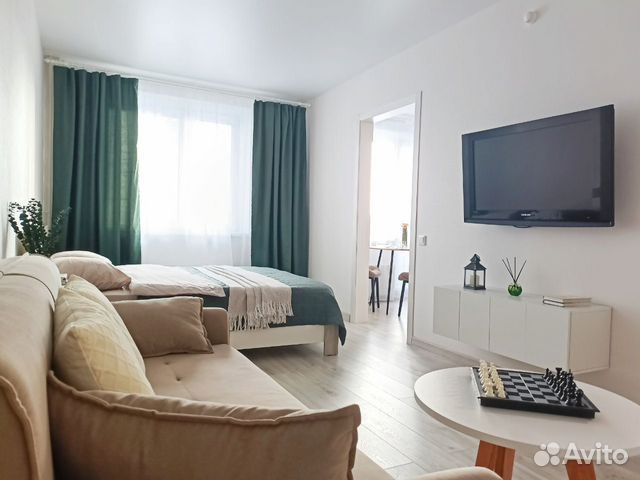 

1-к. квартира, 32,2 м², 2 кровати