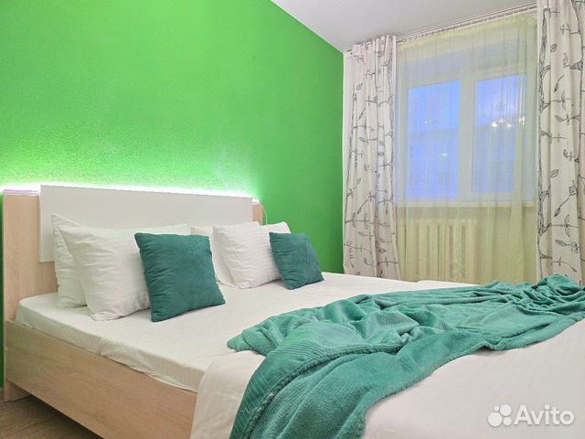 

1-к. квартира, 42 м², 2 кровати
