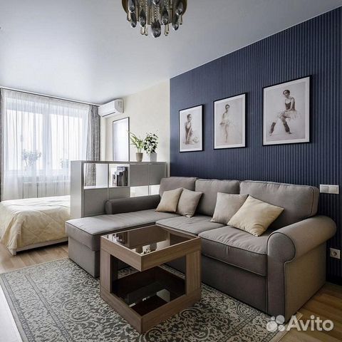 

1-к. квартира, 45 м², 4 кровати