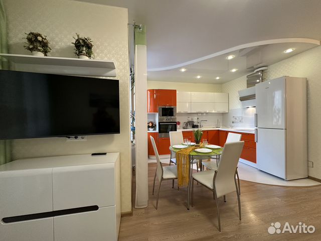 

1-к. квартира, 60 м², 2 кровати