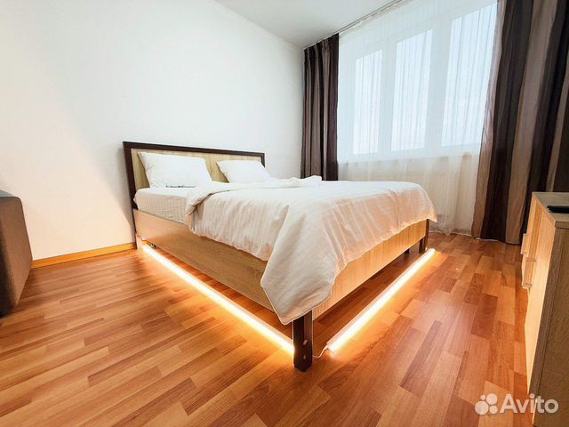 

Квартира-студия, 43 м², 2 кровати