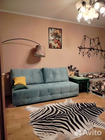 

1-к. квартира, 45 м², 2 кровати