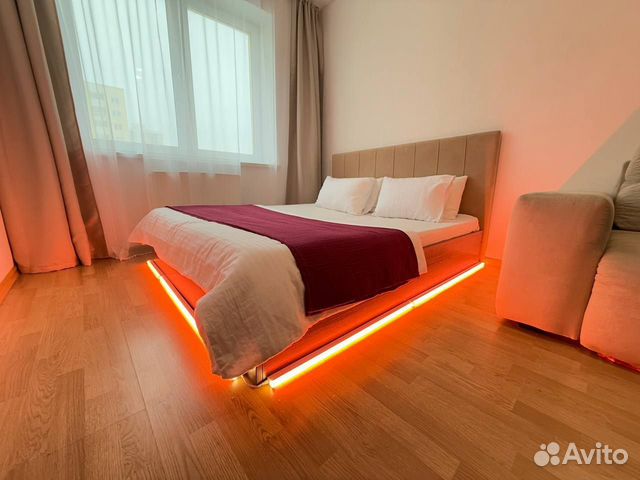 

1-к. квартира, 42 м², 2 кровати