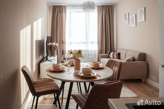 

1-к. квартира, 36 м², 2 кровати