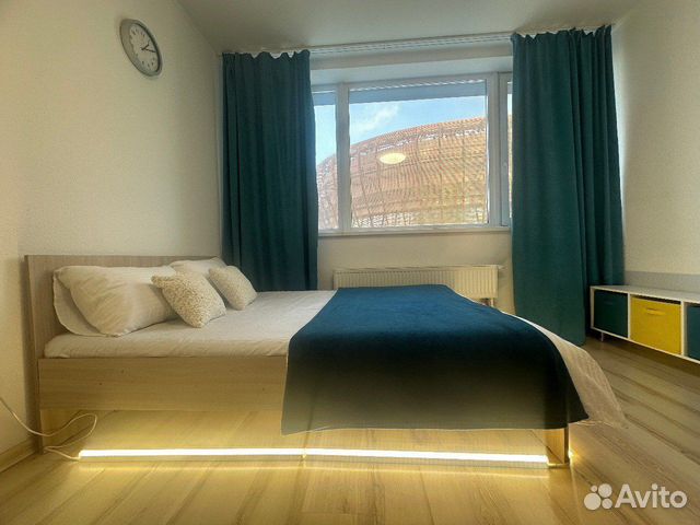 

Квартира-студия, 28 м², 2 кровати