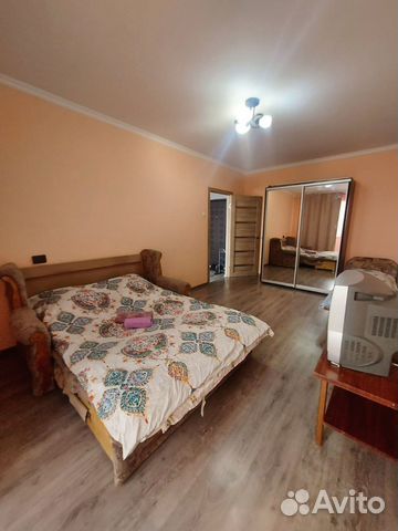 

1-к. квартира, 34 м², 2 кровати