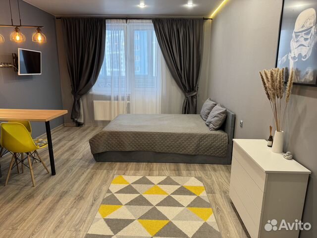 

Квартира-студия, 30 м², 1 кровать