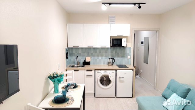 

Квартира-студия, 22 м², 2 кровати