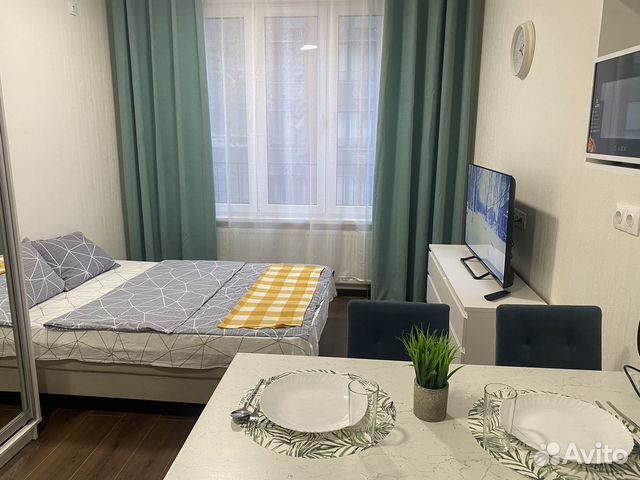 

Квартира-студия, 24 м², 1 кровать