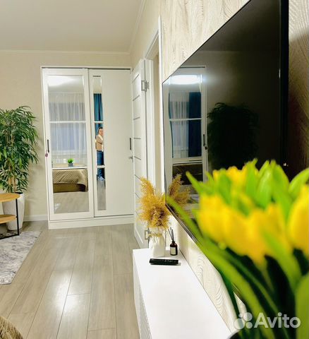 

1-к. квартира, 37 м², 2 кровати